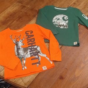 2T Long Sleeve Carhartt shirts